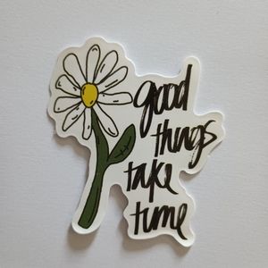 10/$10 Inspirational Positivity Sunflower Nature Garden Flower Sticker Decal